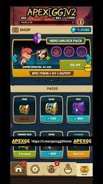 Hack Almost a Hero — Idle RPG GameGuardian - GG lua script