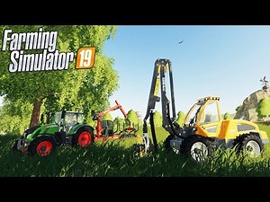 LOGGING BASICS & PLANTATION OPERATION | Farming Simulator 19 Gameplay