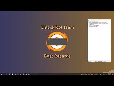 Install drivers mediatek + qualcomm + libusb for UnlockTool the most basic.