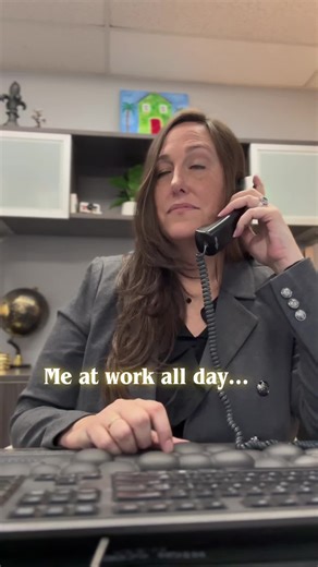 Another day, another trend at work. #officehumor #jensenbeach #fyp #palmcityfl #floridainsurance