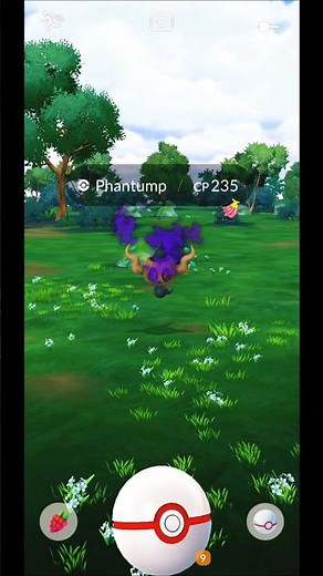 CATCHING Shadow Phantump (CP 235) from TEAM ROCKET GRUNT in Pokemon GO GAMEPLAY