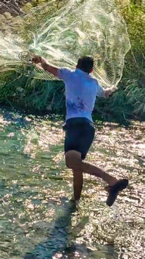 Pro-Level Cast Net Throw!