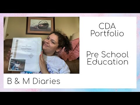 My CDA Portfolio Binder | Explanation Discussion & Overview #education