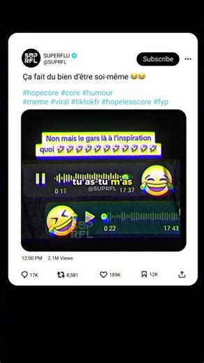 Ça fait du bien d’être soi-même 😂😂