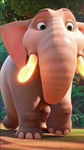01🐘👑 Dante the Elephant | Children's Song of the Kind and Respectful Giant 🎶✨ #childrenssong