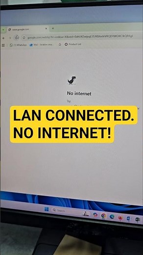 LAN Connected But No Internet? Fix in Seconds