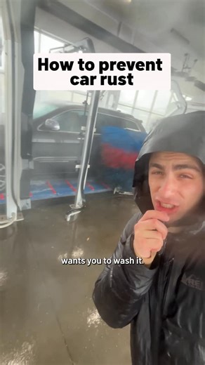 Andrew Rowan | Some people get a car wash 1-2 times per week to make sure the salt stays off their car! #carwash #car #winter | Instagram