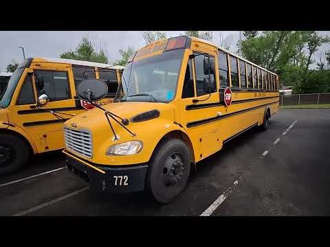 Bus 772 (2014 Thomas C2) Tour, Walk Around, and Start Up