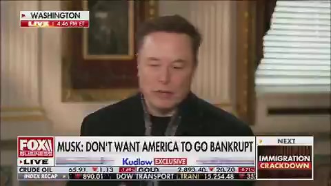 The military spends a trillion a year, before additional "appropriations."We have hundreds of military bases around the world. The US spends more than the next 10 countries combined on our military.The solution isn't to abandon our elderly people to the streets as Elon is suggesting.We should reduce our military waste, by closing 80-90% of our overseas bases, and cut the military to less than a half a billion. That's savings the people would support.If we need to choose between taking care of ou