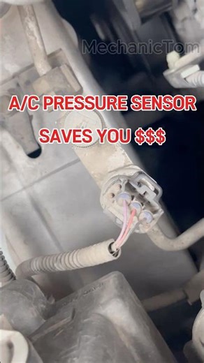 A/C pressure sensor #mechanic #sensor