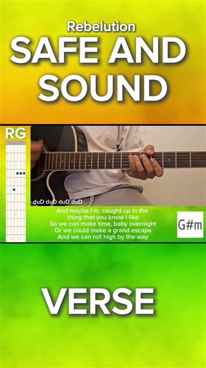 Safe and Sound | Repaguitara Reggae Tutorial | Rebelution