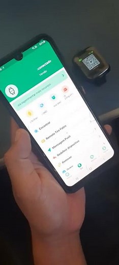 Smartwatch não conecta com nenhum aplicativo