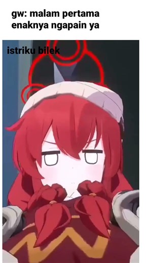 ihh takutnyoo😭 || BLUE ARCHIVE|| #anime #memes #relatable