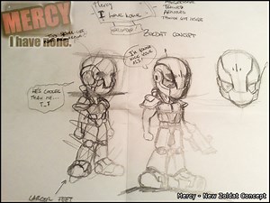 Mercy - A little bit of story, the character and more news