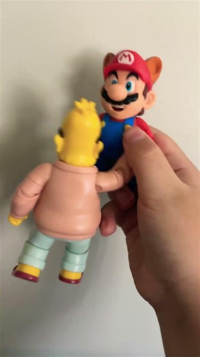 Grampa Simpson vs Mario pt 1 #fyp