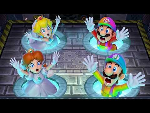 Mario Party 9 Ultimate Battle! Peach Vs Mario Vs Daisy Vs Luigi