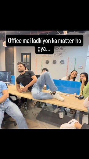 5.7K views · 61 reactions | Office mai matter hogya..... 祿‍♀️ #webblazesofttech #relatablereels #hr #office #manager #ladai #officelife #officefriends #officespace #officeview #officefight #officereels #relateable #worldwar #reelitfeelit #reelviral #reelvideo | WebBlaze Softtech | Facebook