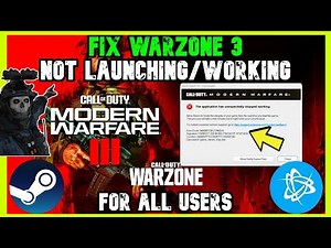 Fix Crashing Call of Duty Warzone MW3 | How to FIX Warzone MW3 Crashing on PC (Steam/Battle.net)