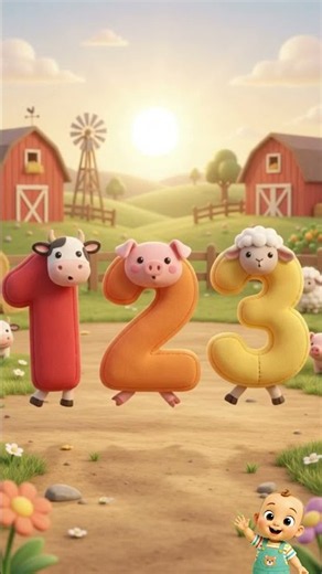 Numbers 1 to 10 for toddlers | Learn Numbers 1 to 10 | Counting to 10 #trending #littletreehouse