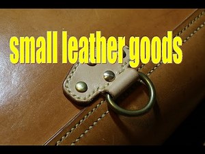 converting satchel to backpack - part 1 - D rings