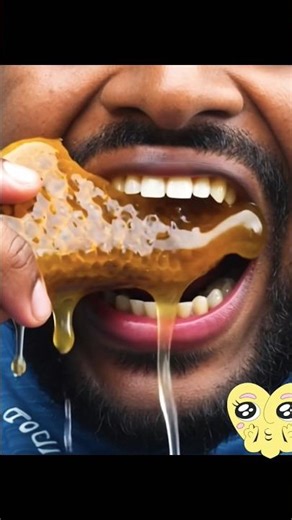 ASMR Raw Honeycomb Eating (Loudest Chewing) 🔊🐝