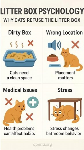 Litter Box Psychology / Why Cats Refuse the Litter Box