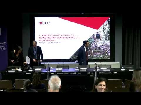 Geneva Peace Week 2025: Clearing the Path to Peace