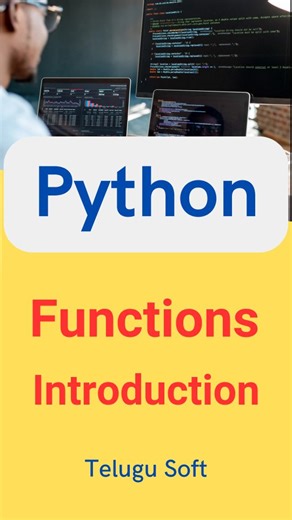 Venkata Satya Siva Pratap Reddy Mukku | Function in PYTHON #python #coding #telugu | Instagram
