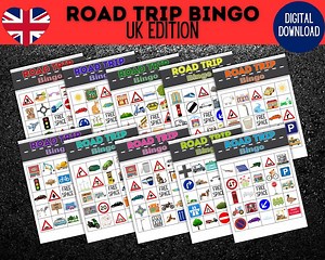 Road Trip Bingo Printable Car Trip Scavenger Hunt for Kids Car Journey Games Road Trip Activities for Kids Summer Travel Games Printables - Etsy Canada
