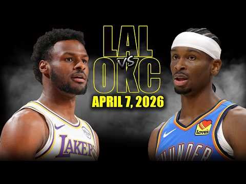 Los Angeles Lakers vs Oklahoma City Thunder Full Game Highlights – April 7, 2026 | NBA Season