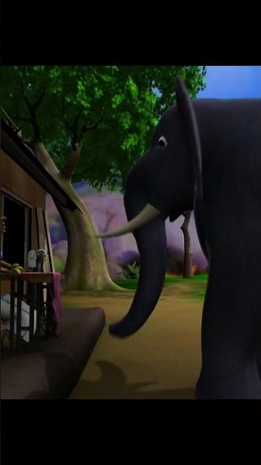 Manjadi Songs 🐘 Malayalam Cartoon Shorts for Kids #short #shorts #forkids