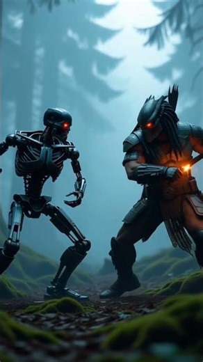 Terminator Vs Predator Alien | Fantasy Fight | Who Will Win #arnoldschwarzenegger #shorts #trending