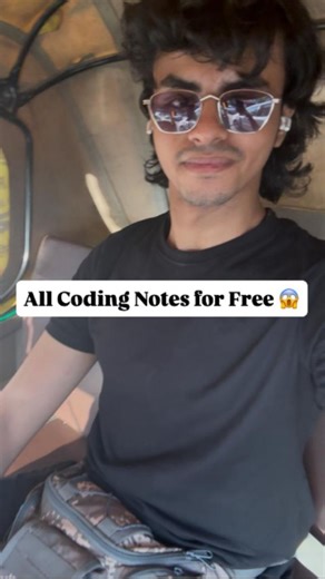 Sanskaar Singh R • AI Wizard on Instagram: "Save this & Comment "Free" for link ⚡ Share this with your mates Follow for more [ Coding notes, free notes, cs notes]"