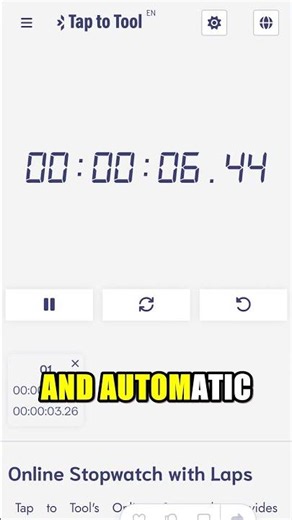 ⏱️ How to Use Online Stopwatch [Easy & Fast] #stopwatch