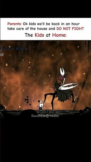 This always happens when you have siblings😭 Hollow Knight