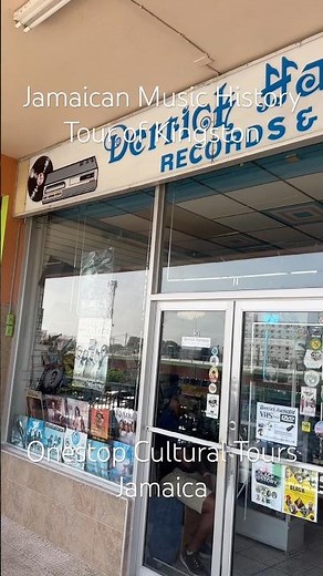 Jamaican Music History Tour of Kingston / Derrick Harriott's Record Shop