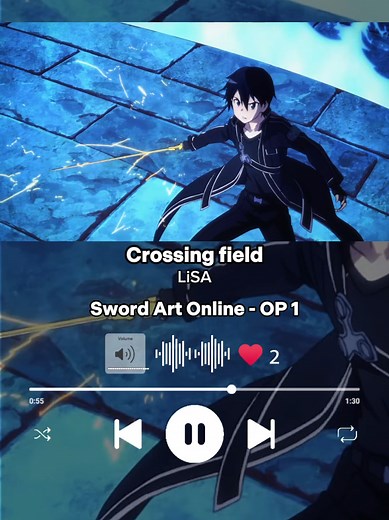 Sword Art Online OP 1: Crossing Field by LiSA
