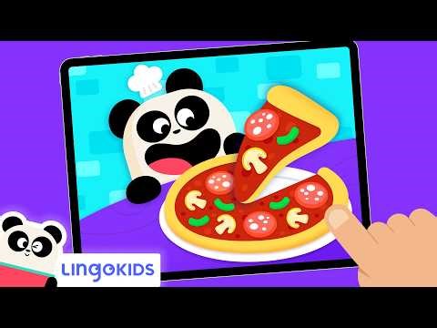 PIZZA maker FUN with ELLIOT 🍕🎮 | Lingokids Games for Kids