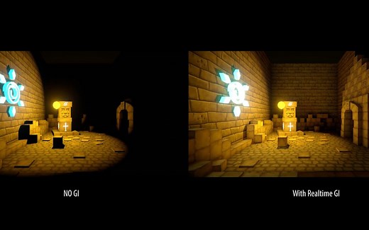 【Unity】unity实时全局照明