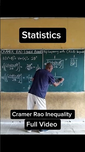 Cramer Rao Lower Bound of the Bernoulli Distribution | Parameter Estimation @content-academy ​