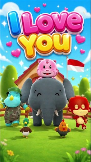 We're a happy family! - I Love You - Nursery Rhymes and Kids Song