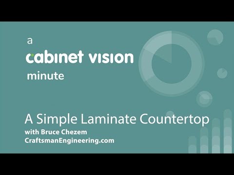 A Simple Laminate Countertop