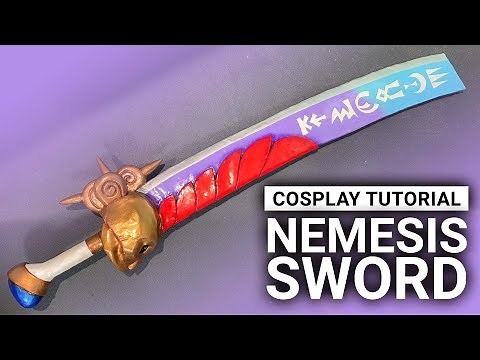 Nemesis Sword Tutorial | Worbla & EVA foam cosplay build | Hades Game