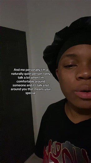 I Talk A Lot When I'm Comfortable With You