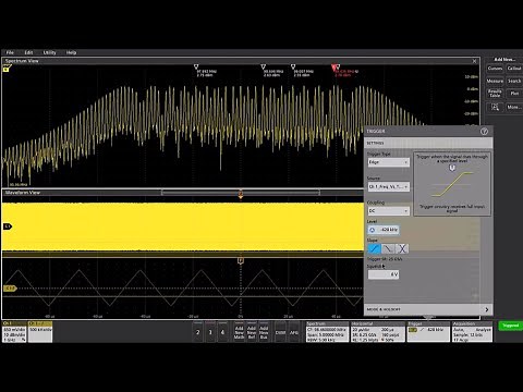 Spread Spectrum Clock Analysis with RF vs Time Triggering