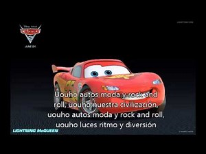 autos moda y rock and roll con letra-moderato-cars 2
