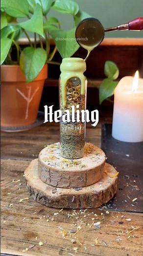 Healing Spell Jar for Health, Recovery & Positive Energy ✨