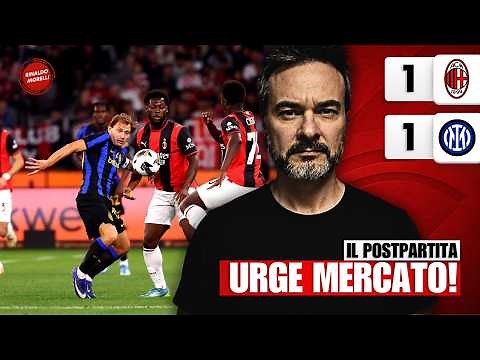 MILAN-INTER 1-1, important transfer market insights! | Post-match analysis with Rinaldo Morelli