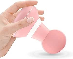 Mini Massager Portable Cordless Handheld USB Charging for Neck Shoulder Relaxation Muscles Back and Pain Relief (Pink)