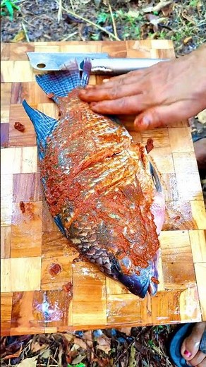 Rustic Outdoor Fish Roast: Cooking Over an Open Fire (You Must Try)